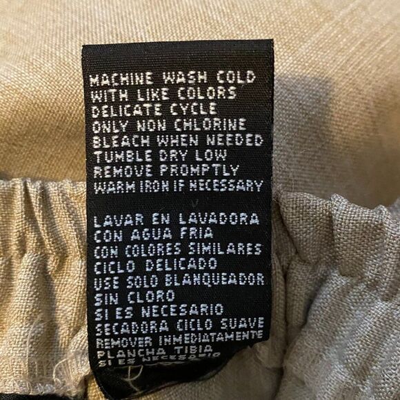 Sag Harbor 2 Piece Short Sleeve Top and Slacks Women Size 12 - Picture 13 of 13